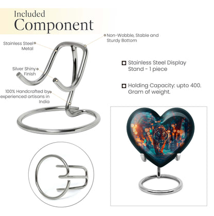  Tiger Heart Urn for cremation ashes,