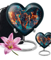  Tiger Heart Urn for cremation ashes,