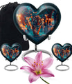  Tiger Heart Urn for cremation ashes,