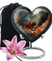 heart-shaped flower Urn