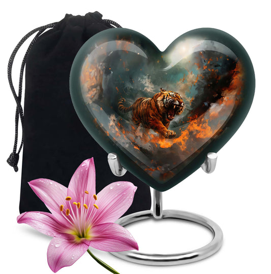 heart-shaped flower Urn