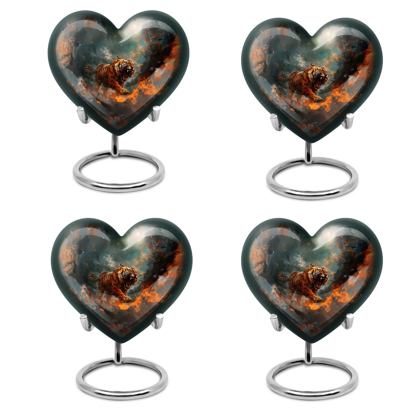 heart-shaped flower Urn