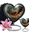 heart-shaped flower Urn