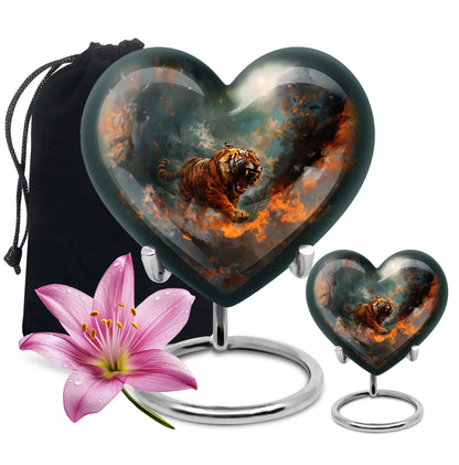 heart-shaped flower Urn