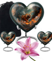 heart-shaped flower Urn