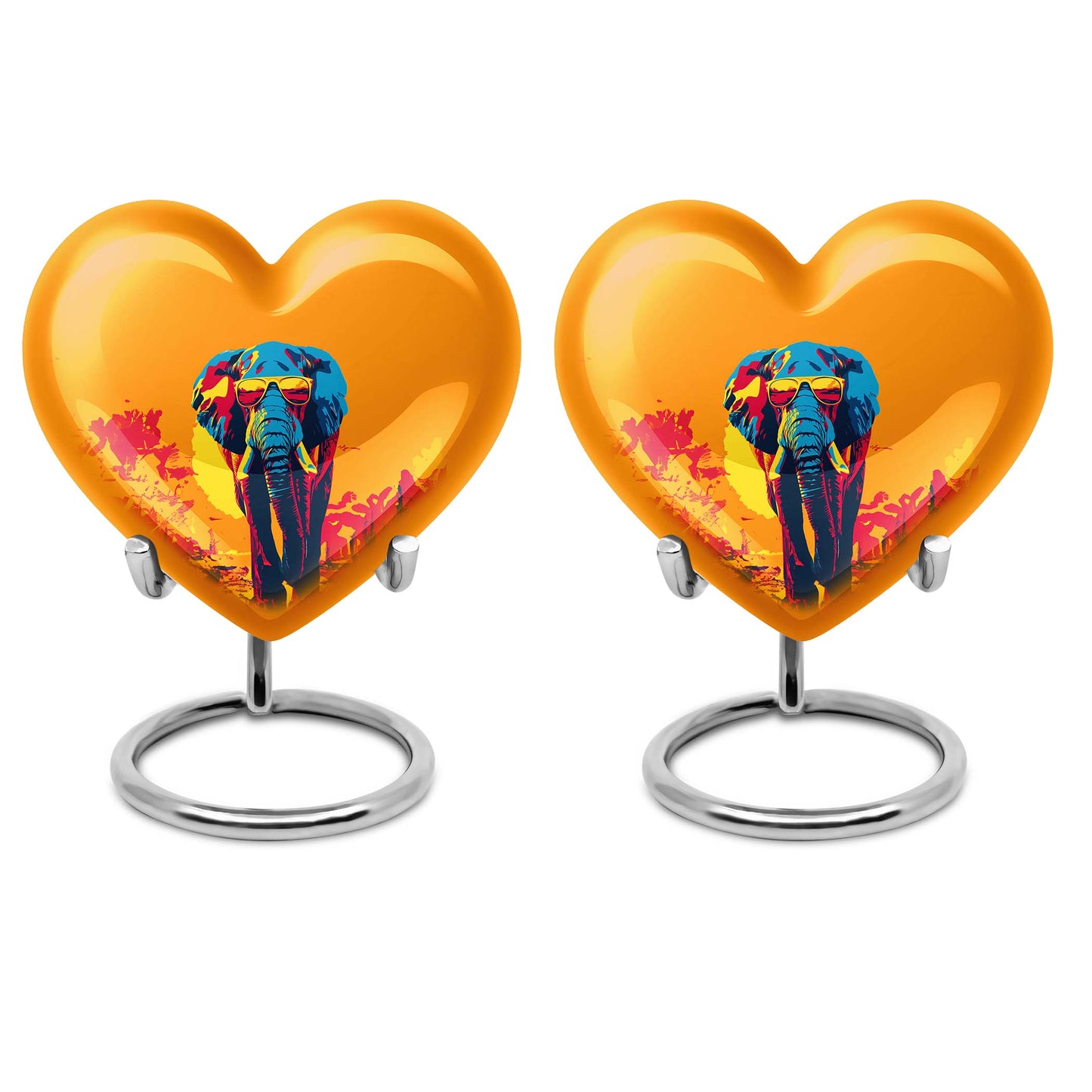 Elephant Theme 3 Inch Keepsake Pack of 2
