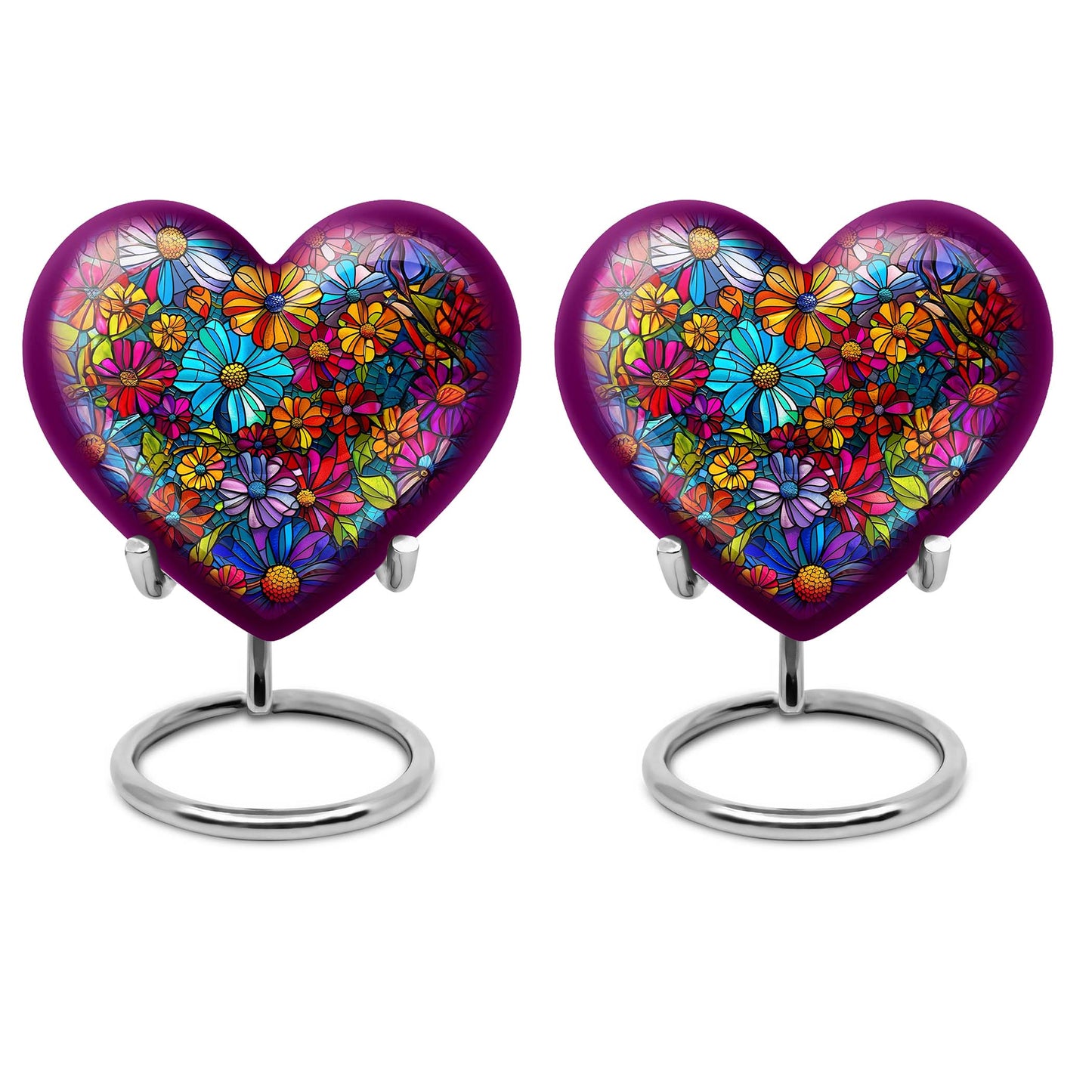 Flowers Theme 3 Inch Keepsake Pack of 2