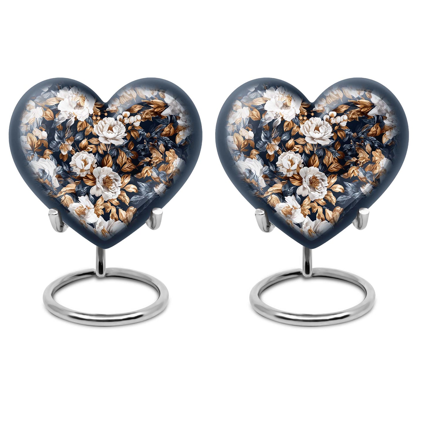 Flowers Theme 3 Inch Keepsake Pack of 2