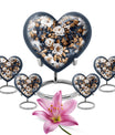 flowers Urn, Heart-shaped memorial urns