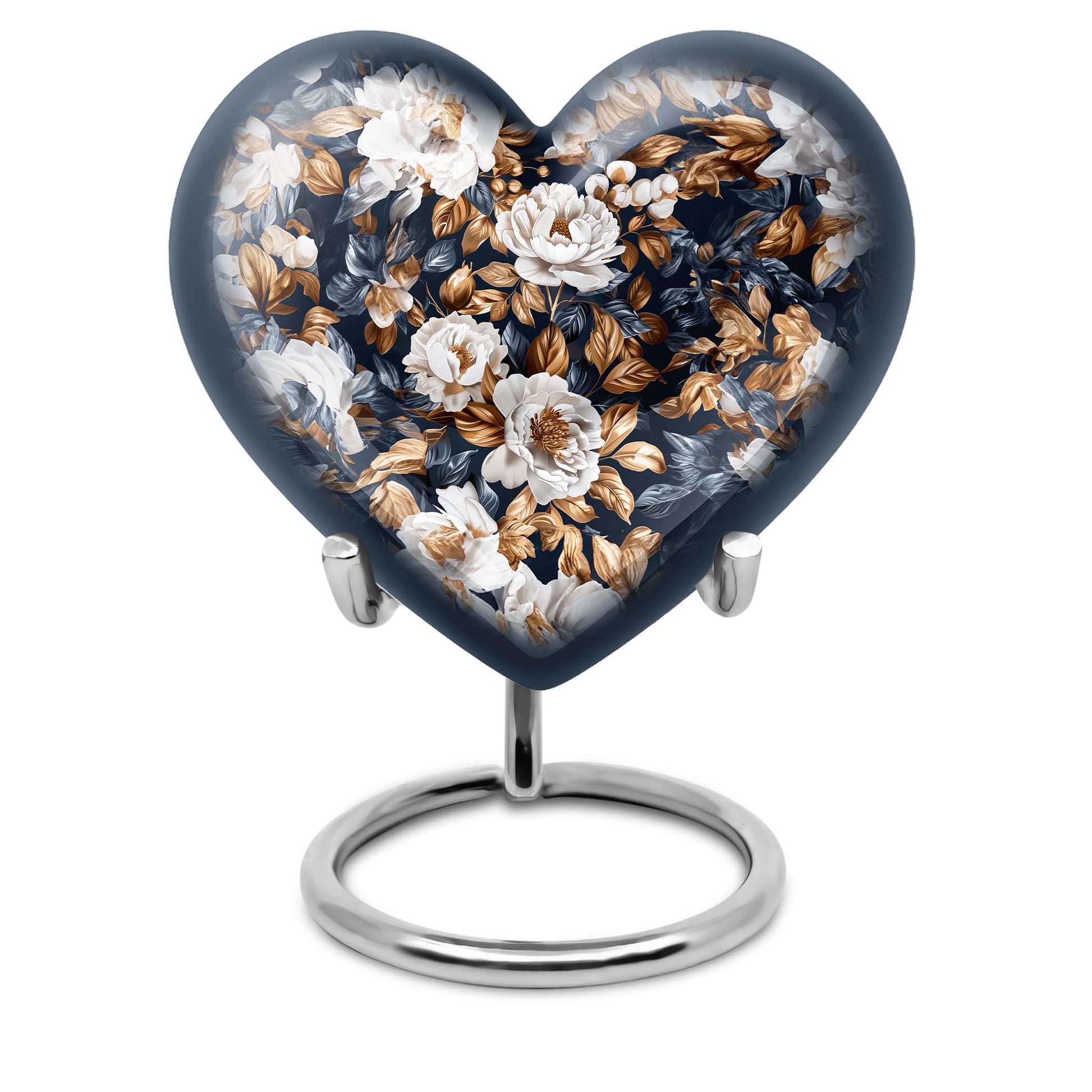 flowers Urn, Heart-shaped memorial urns