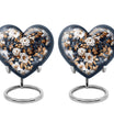flowers Urn, Heart-shaped memorial urns