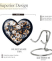 flowers Urn, Heart-shaped memorial urns