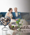 flowers Urn, Heart-shaped memorial urns