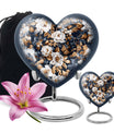 flowers Urn, Heart-shaped memorial urns