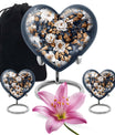 flowers Urn, Heart-shaped memorial urns