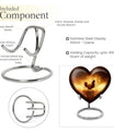 Heart-shaped Chicken Urn