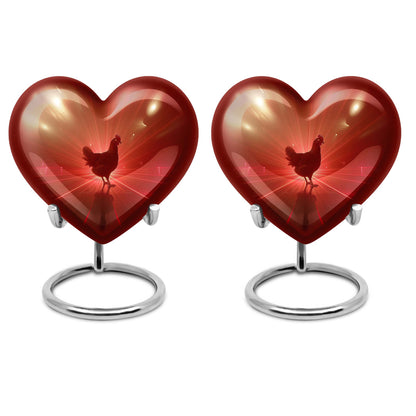 Chicken Theme 3 Inch Keepsake Pack of 2