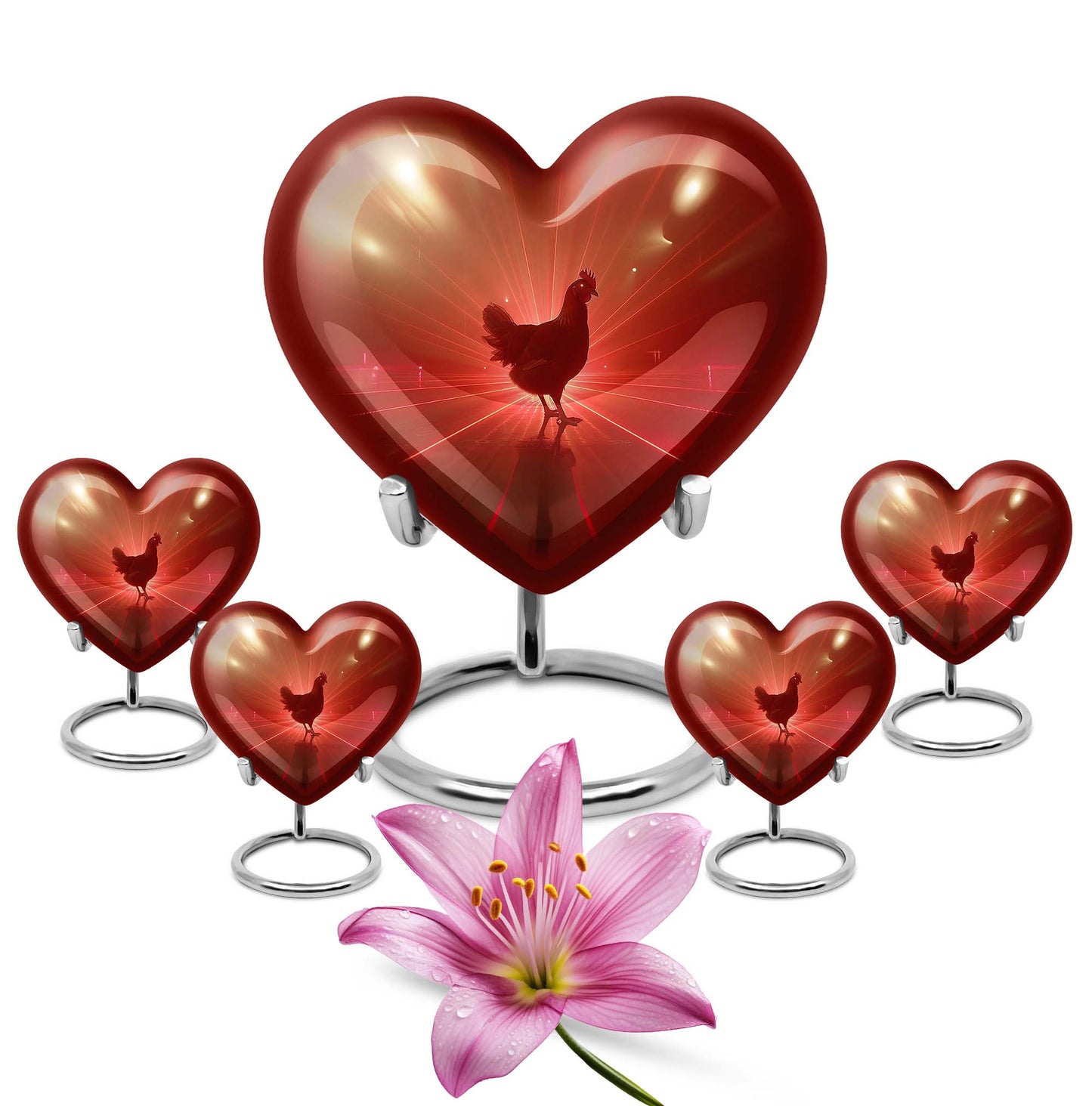 heart-shaped large 