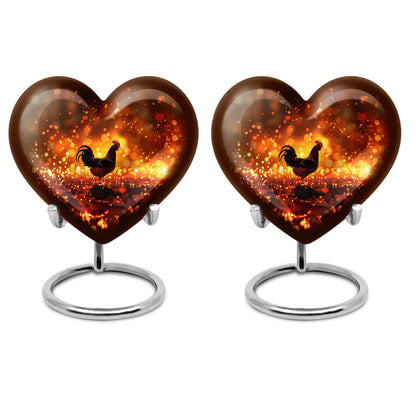 Chicken Theme 3 Inch Keepsake Pack of 2