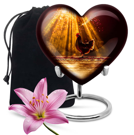 Heart cremation Urn