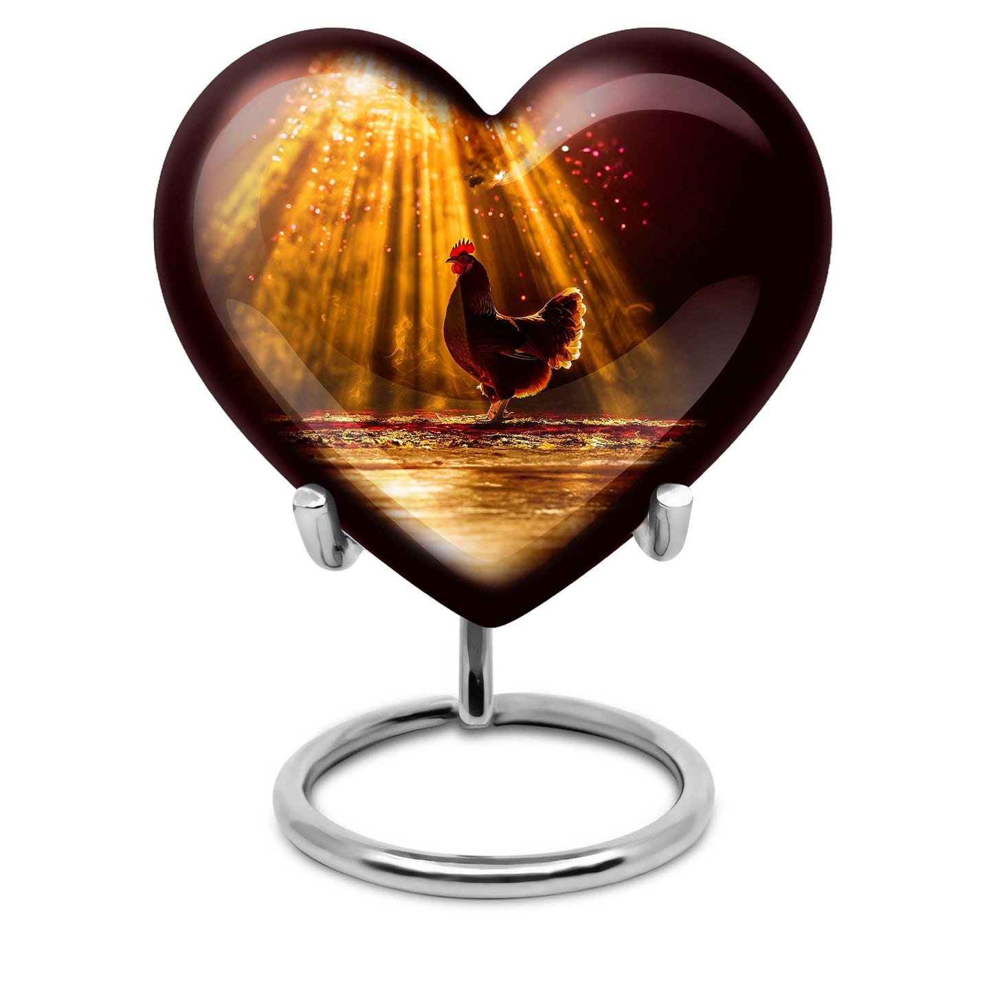 Heart cremation Urn