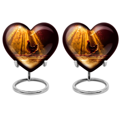 Heart cremation Urn