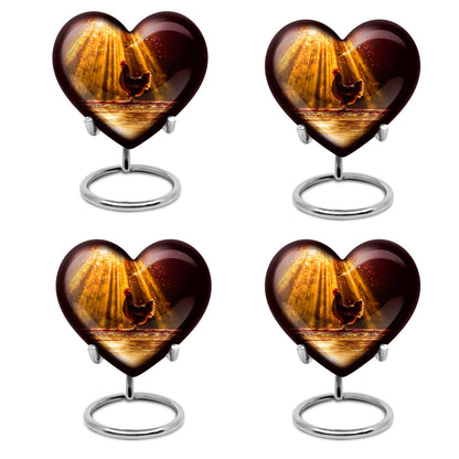 Heart cremation Urn