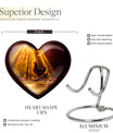 Heart cremation Urn