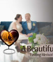 Heart cremation Urn