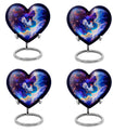 heart-shaped chicken urn