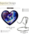heart-shaped chicken urn