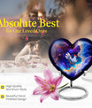 heart-shaped chicken urn