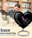 Heart-shaped 10-inch memorial medium chicken urn