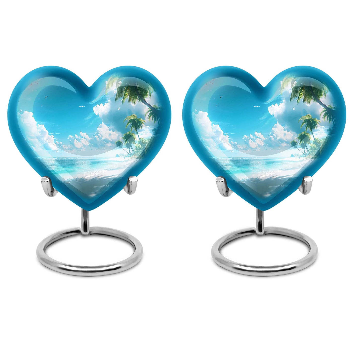 heart-shaped Beach Urn