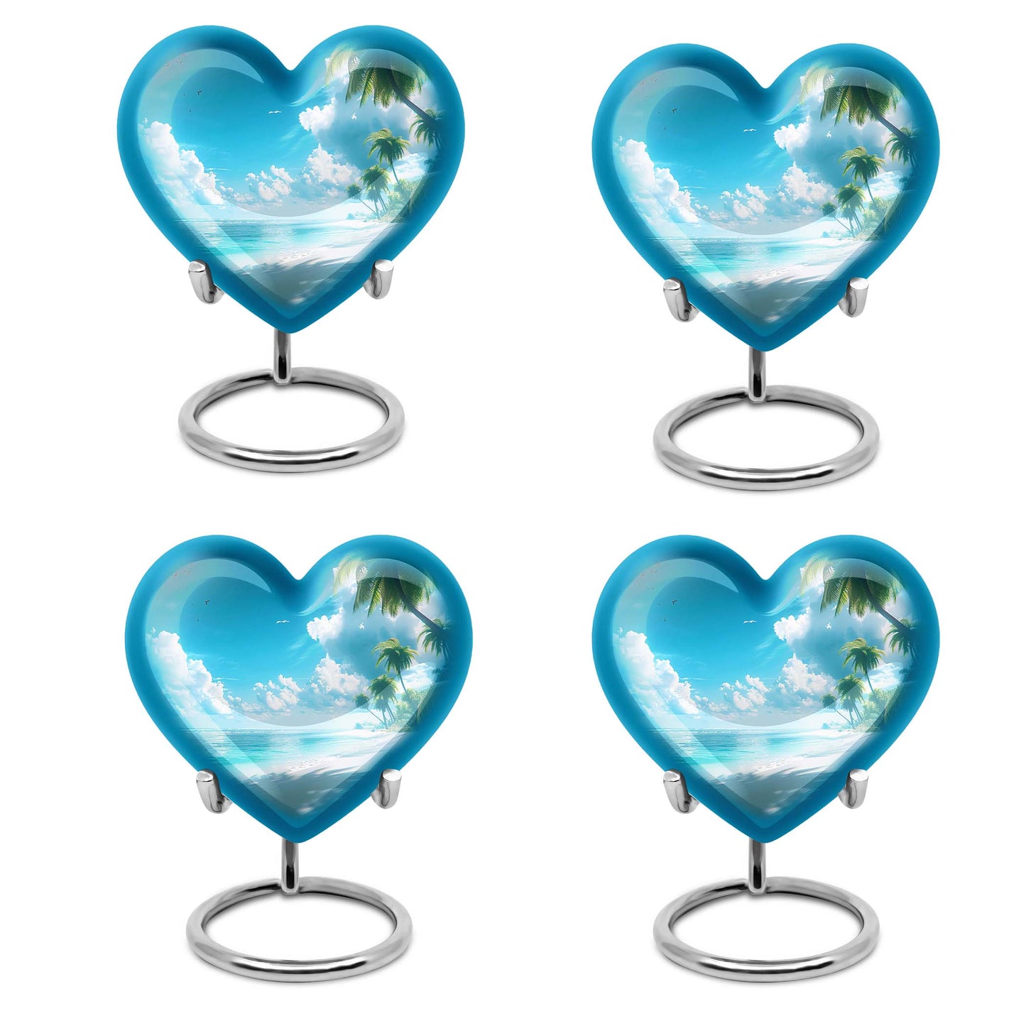 heart-shaped Beach Urn