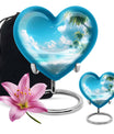 heart-shaped Beach Urn