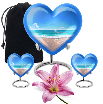 Large Urn with 2 Mini Urn