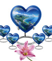 Heart Designed Beach Urn