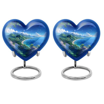 Heart Designed Beach Urn