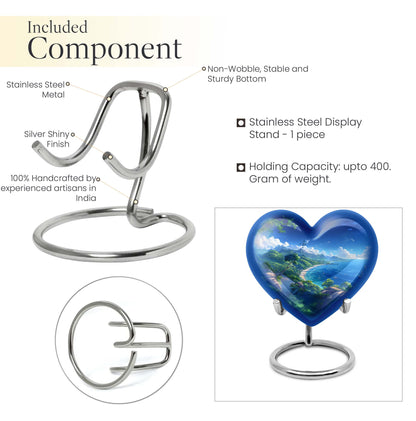 Heart Designed Beach Urn