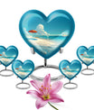 Beach Heart Urn