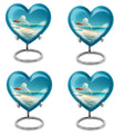 Beach Heart Urn