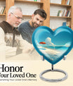 Beach Heart Urn