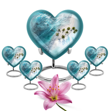 Large Urn with 4 Small Urn