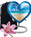 Heart Design Beach Urn