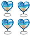 Heart Design Beach Urn