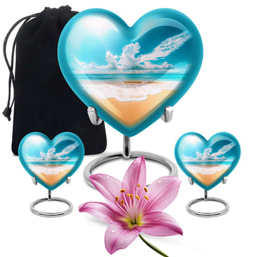 Large Urn with 2 Mini Urn