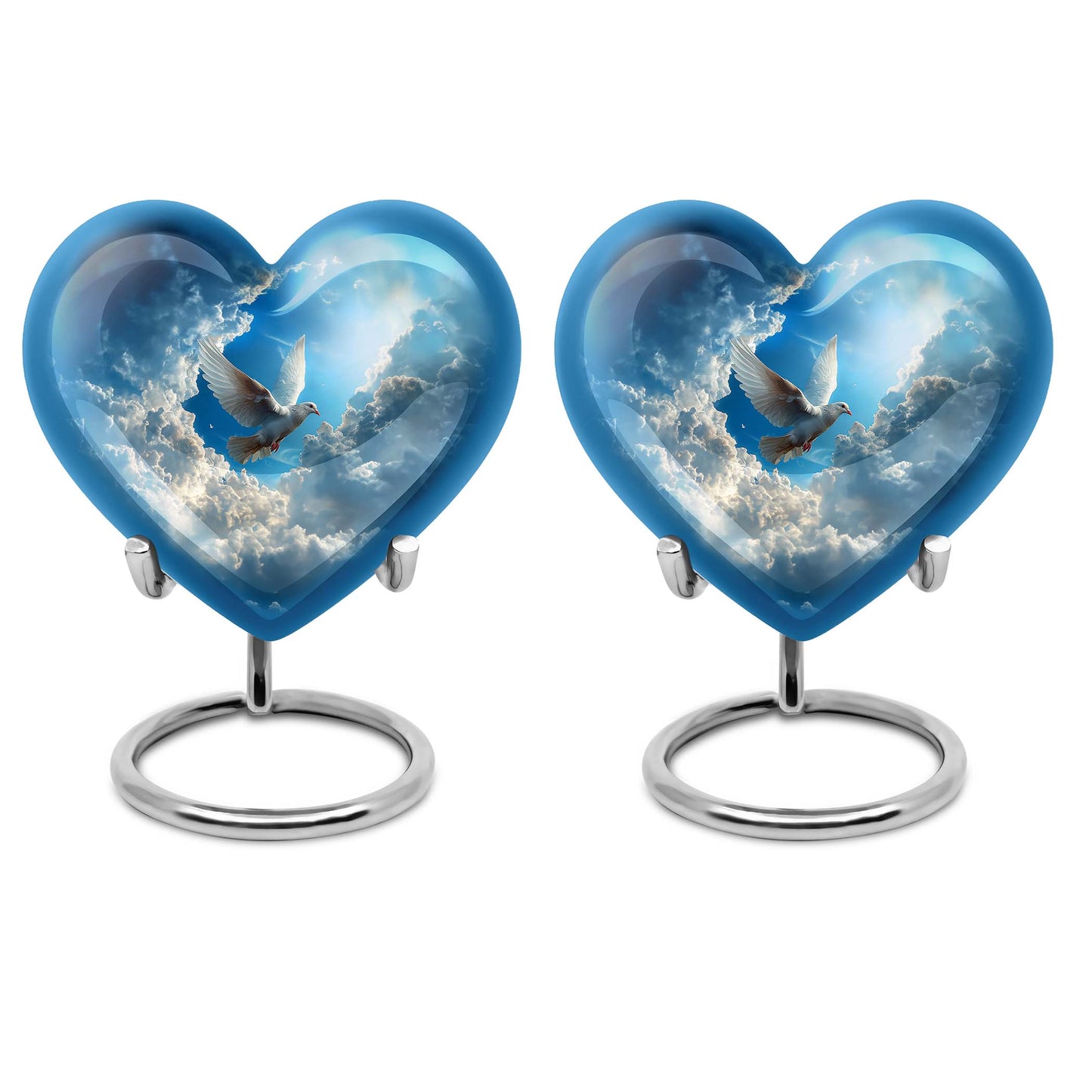 Dove Theme 3 Inch Keepsake Pack of 2