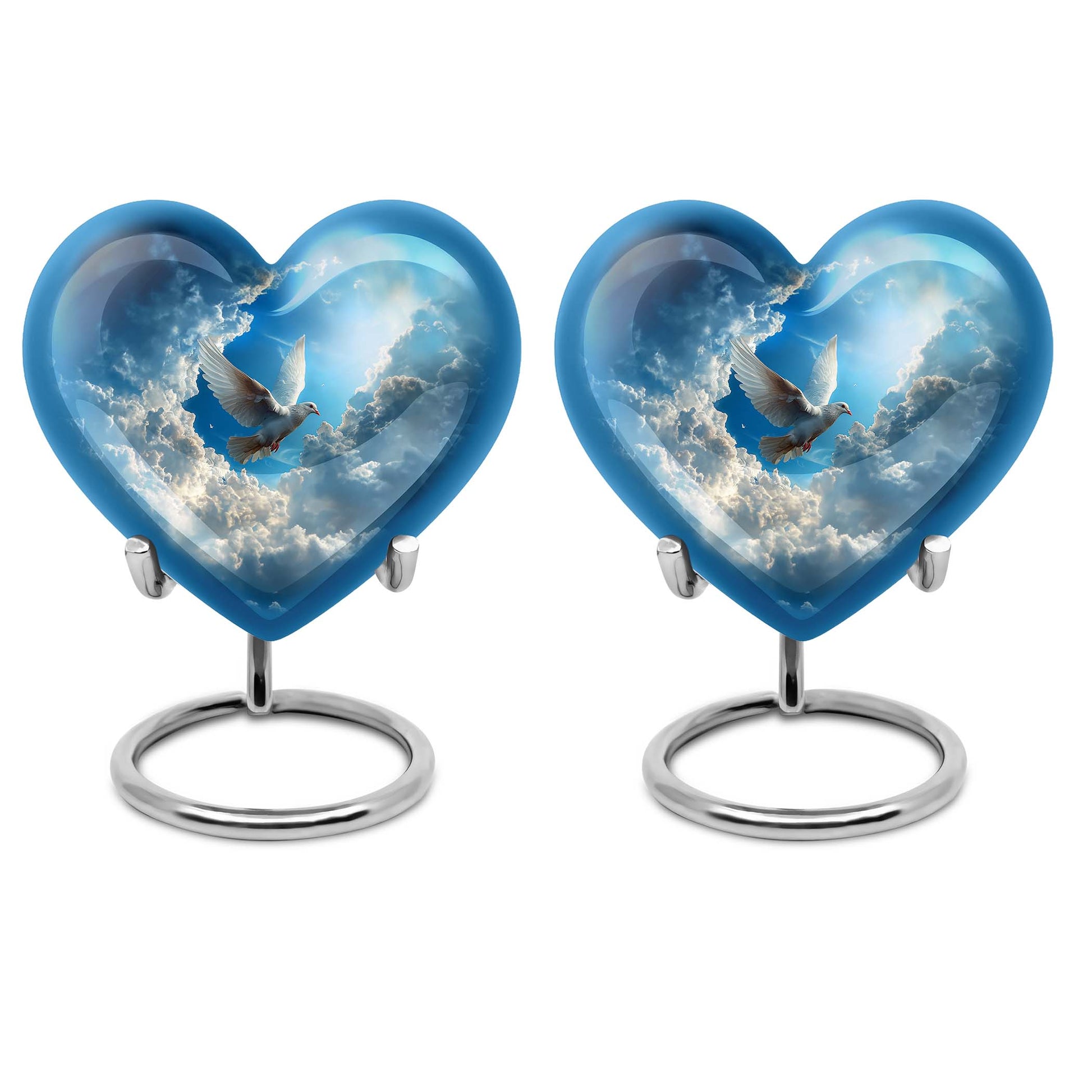 Dove Theme 3 Inch Keepsake Pack of 2