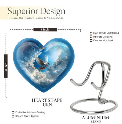  Dove Heart Urn for women